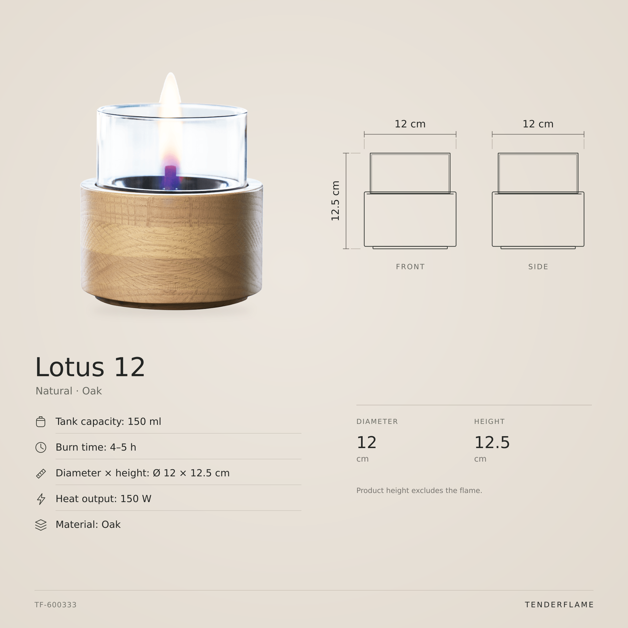 Lotus 12 Oak