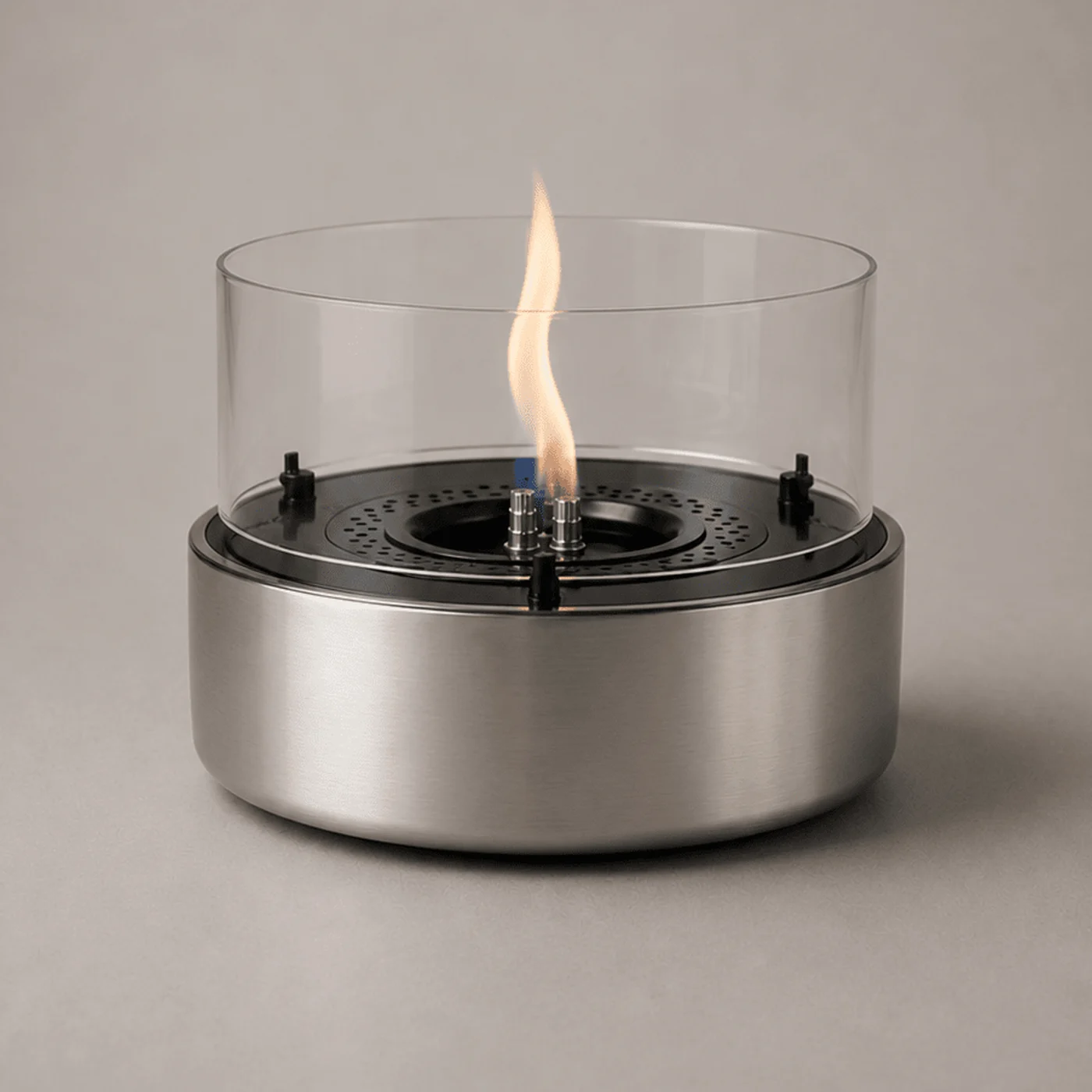 Café 18 Stainless Steel Brushed Steel