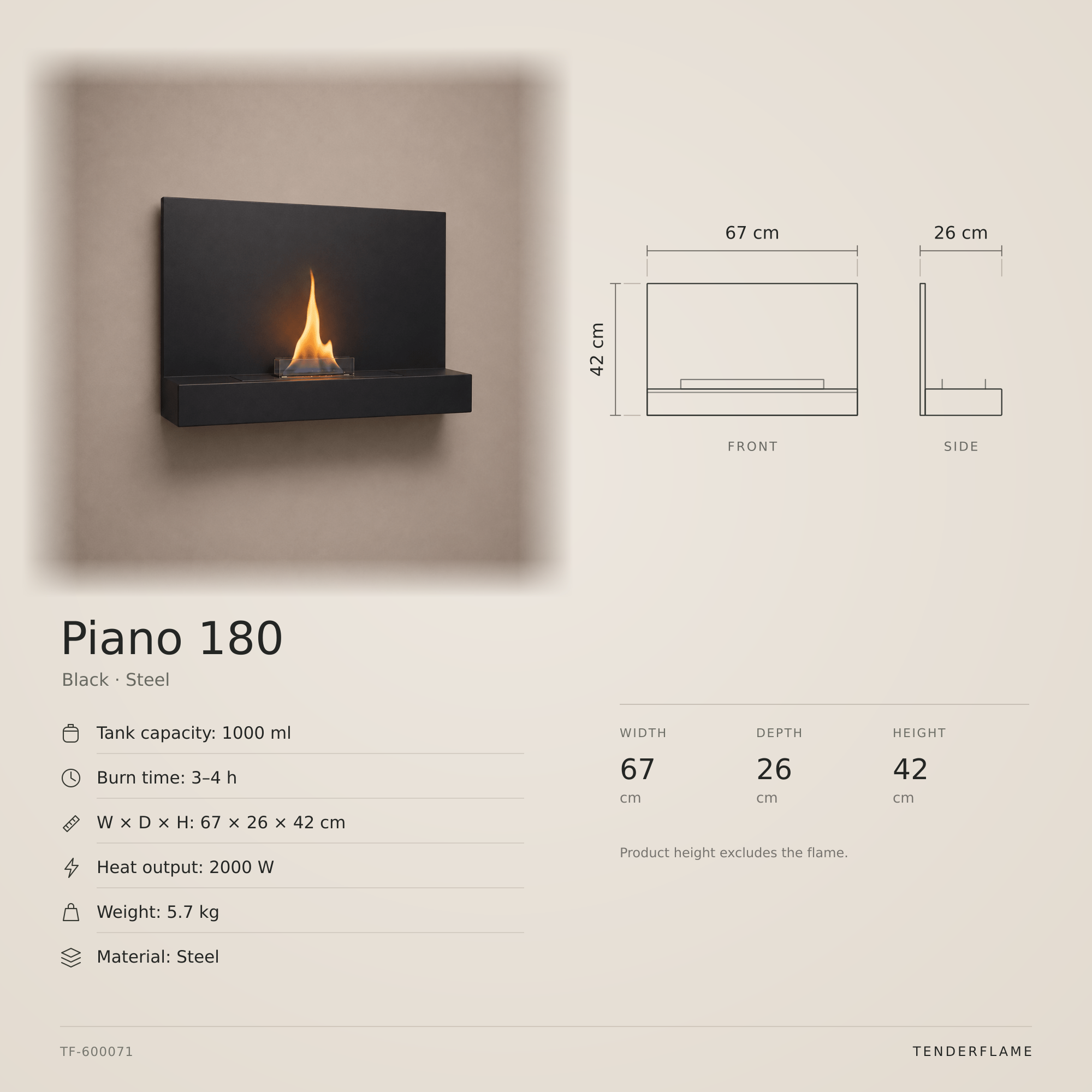 Piano 180